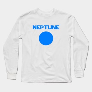 Neptune in Blue Long Sleeve T-Shirt